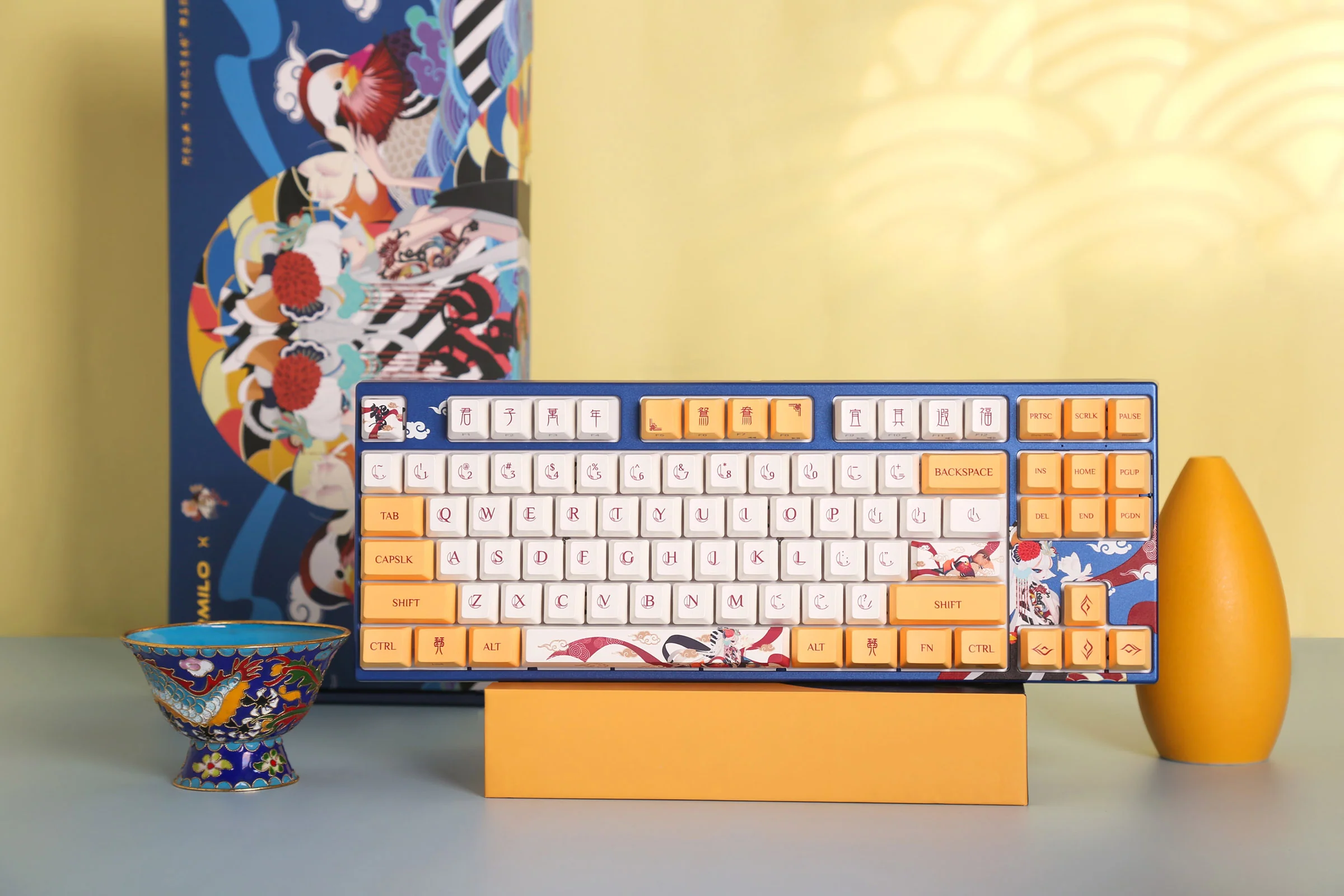 Varmilo VA Series V2 Love Birds Yuan (You) TKL Mechanical Keyboard - Image 9
