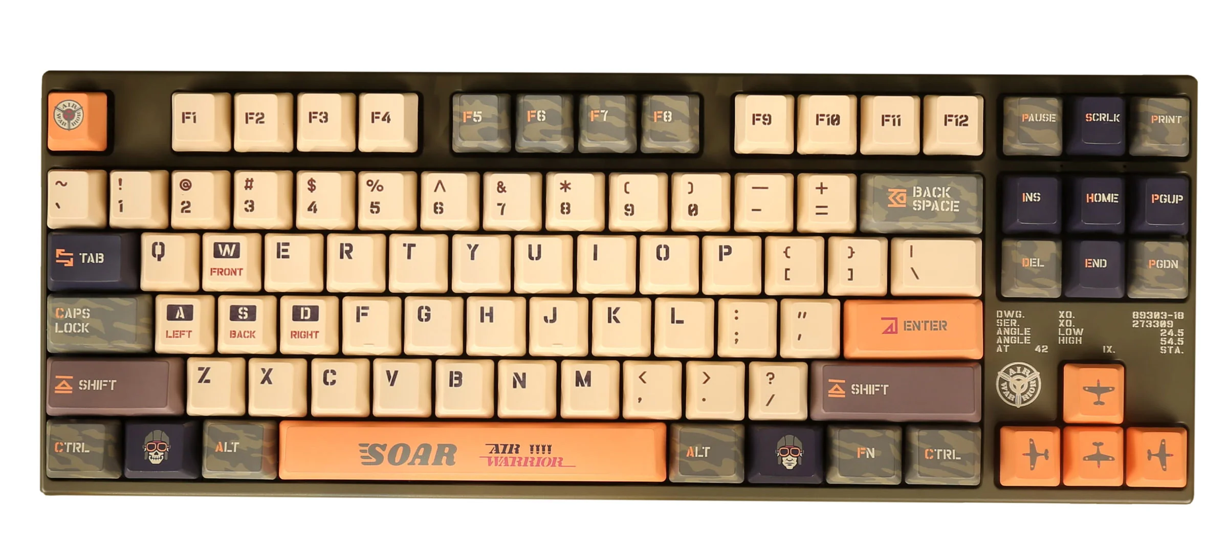 Varmilo VA Series V2 Warrior Soar TKL Mechanical Keyboard - Image 10