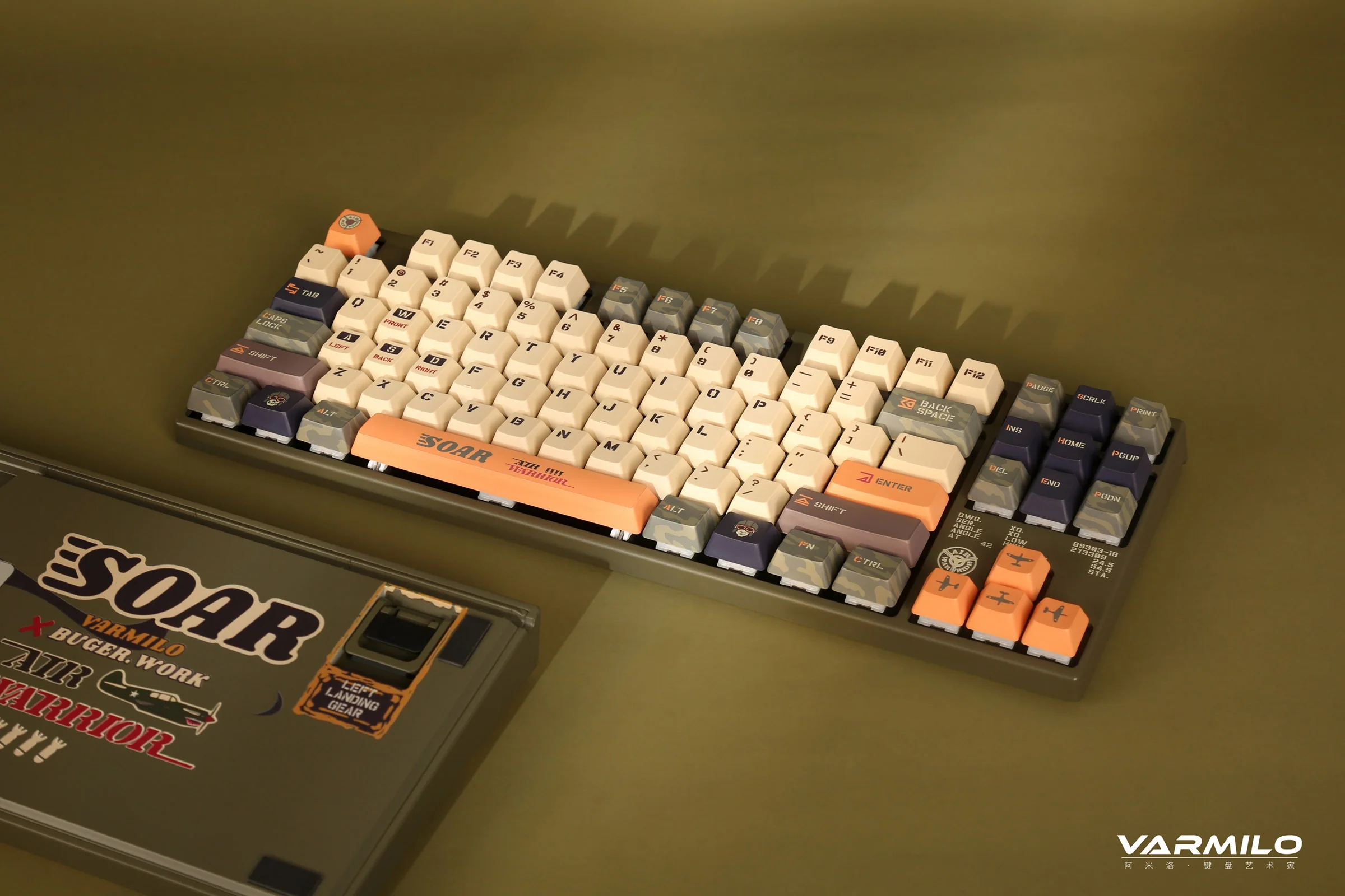 Varmilo VA Series V2 Warrior Soar TKL Mechanical Keyboard - Image 2