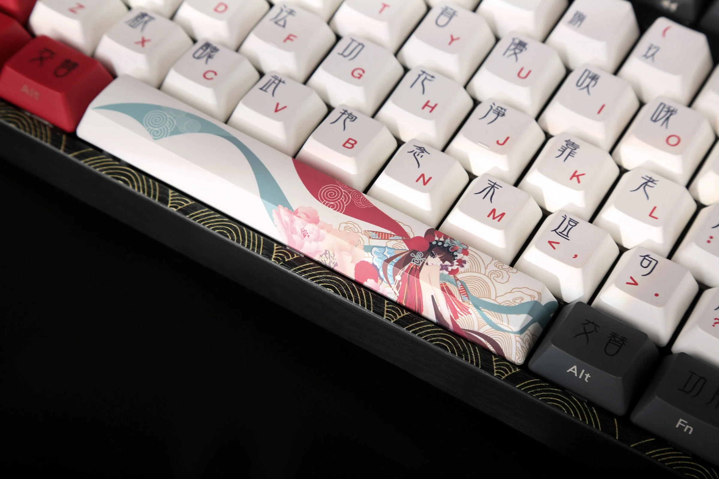 Varmilo MA Series V2 Beijing Opera White LED EC Mechanical Keyboard - Image 4