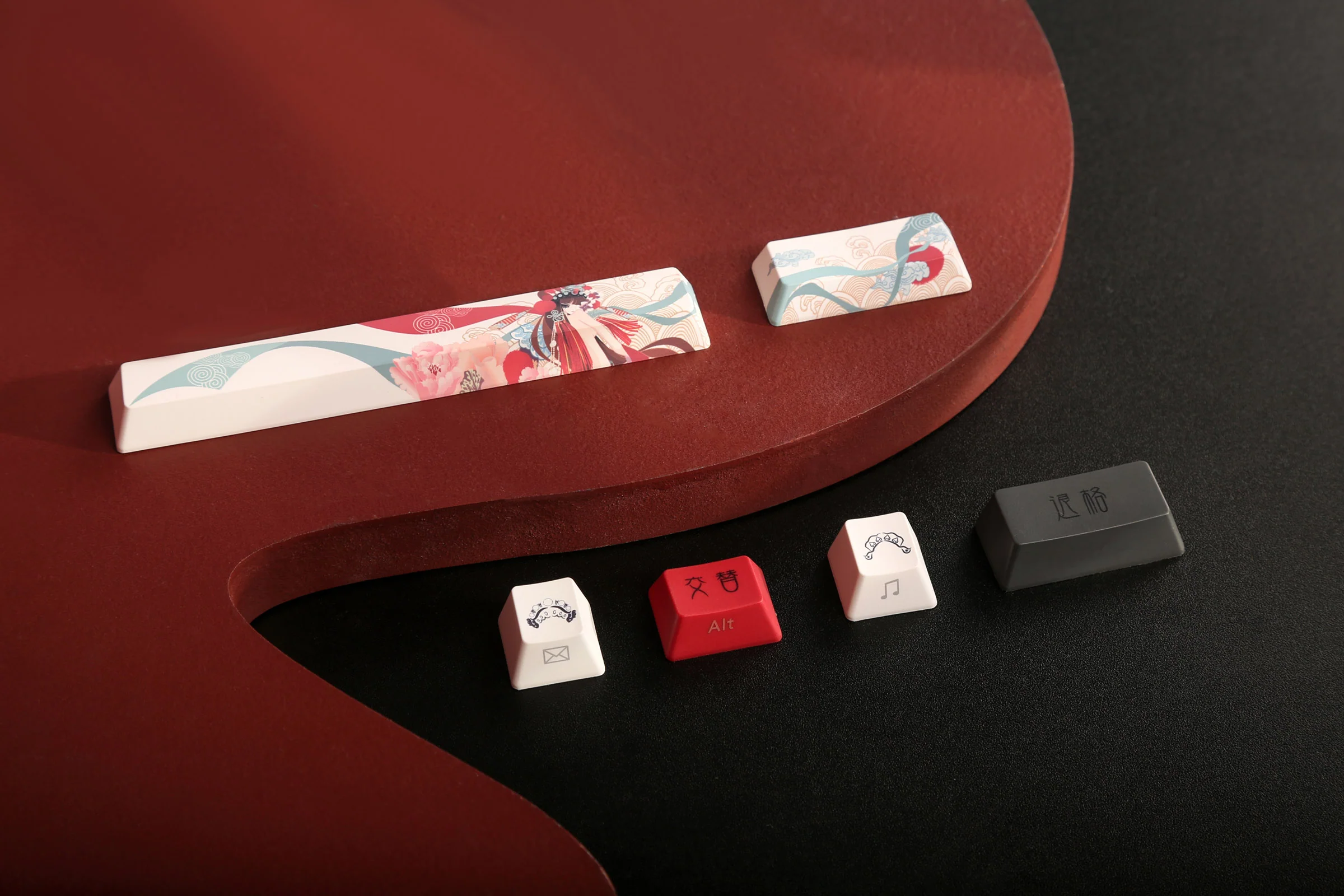 Varmilo MA Series V2 Beijing Opera White LED EC Mechanical Keyboard - Image 5