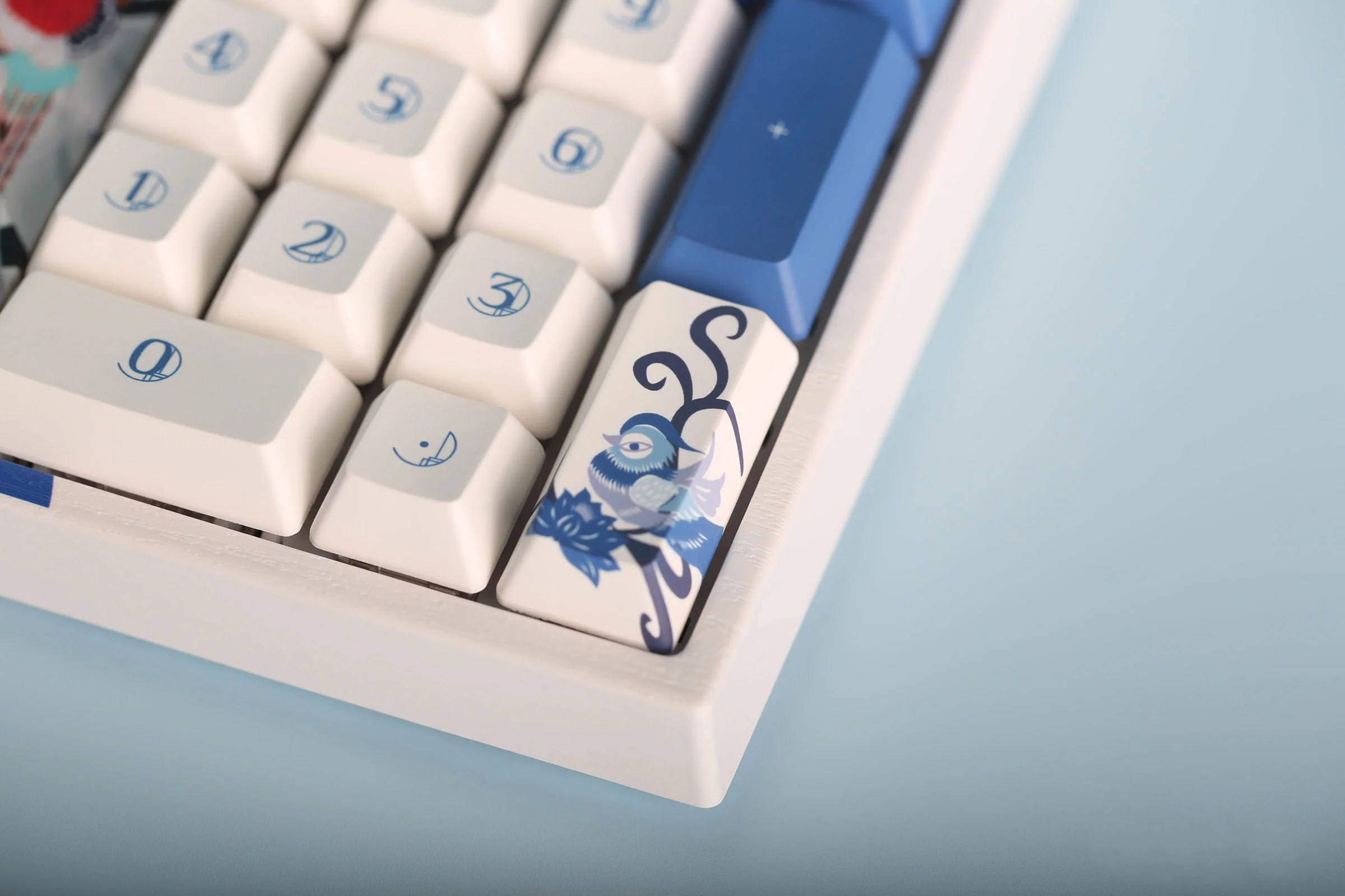 Varmilo MA Series V2 Love Birds Yang (I) White LED EC Mechanical Keyboard - Image 5