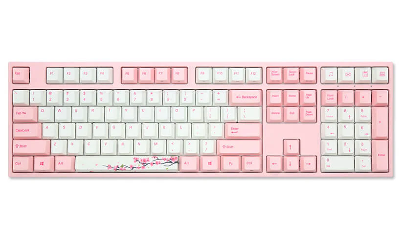 Varmilo MA Series V2 Sakura R1 White LED EC Mechanical Keyboard - Image 13