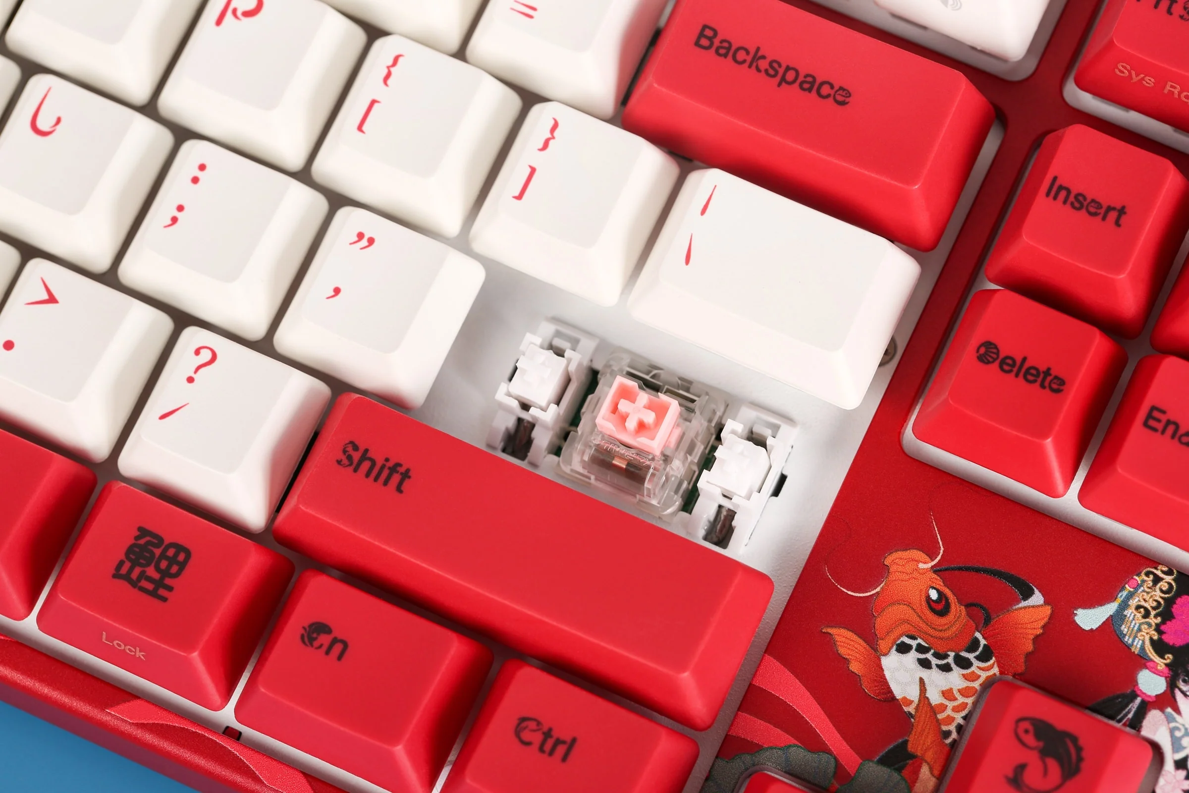 Varmilo MA Series V2 Koi White LED TKL EC Mechanical Keyboard - Image 3