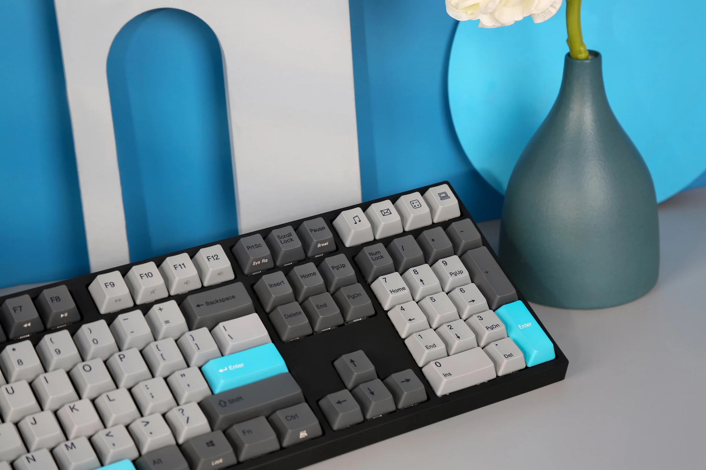 Varmilo VPE108 Moonlight Hotswap Triple Mode White LED Mechanical Keyboard - Image 2