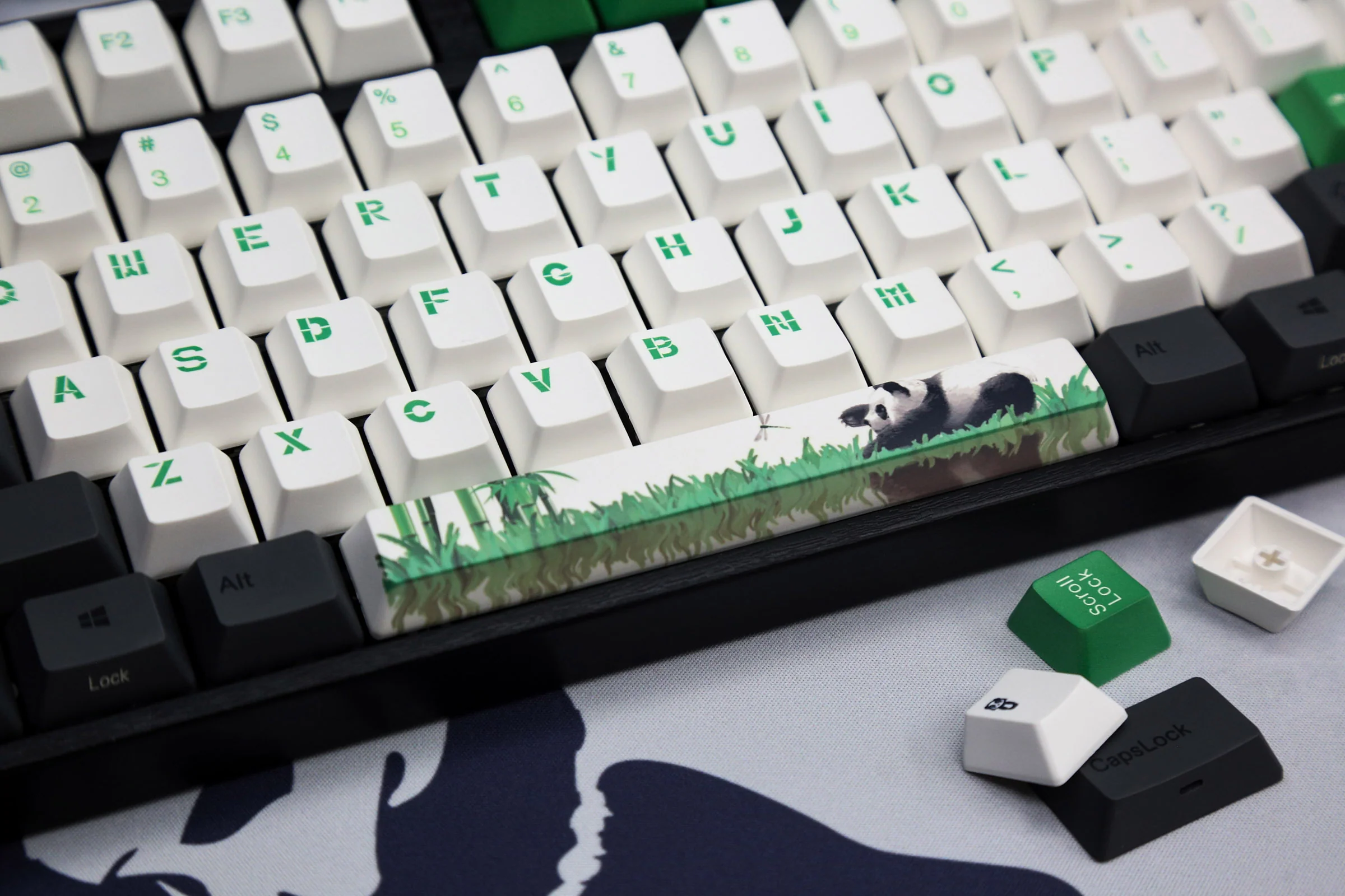 Varmilo VPE108 Panda R2 Hotswap Triple Mode White LED Mechanical Keyboard - Image 4