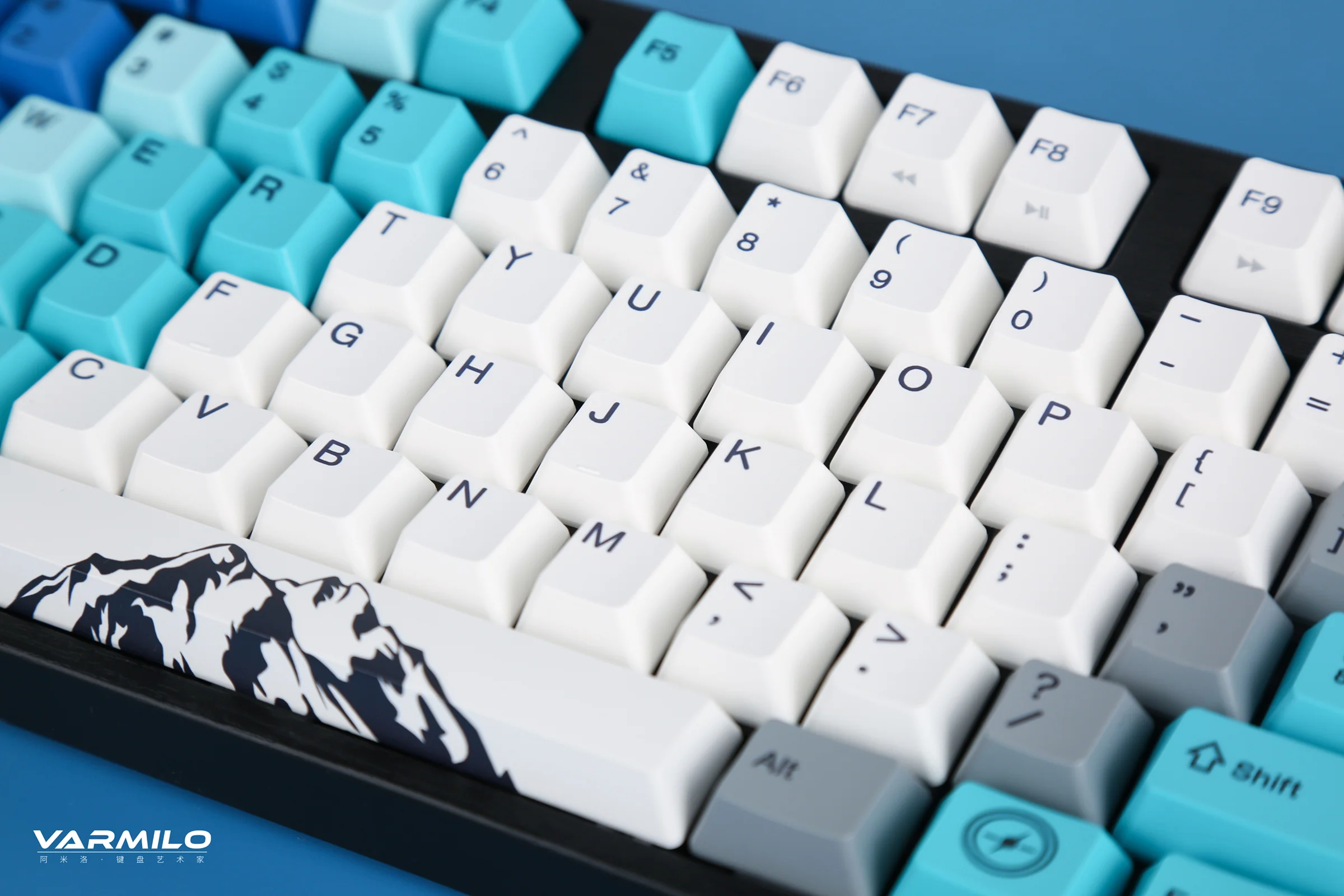 Varmilo VPE108 Summit R1 Hotswap Triple Mode White LED Mechanical Keyboard - Image 3
