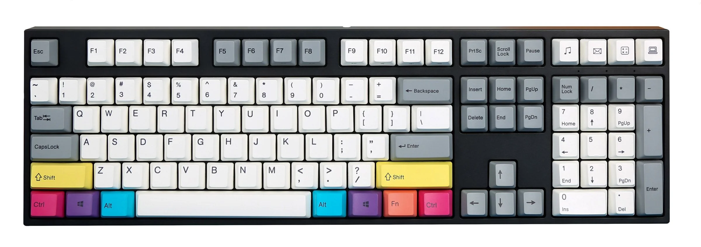Varmilo VPH108 CMYK Mechanical Keyboard