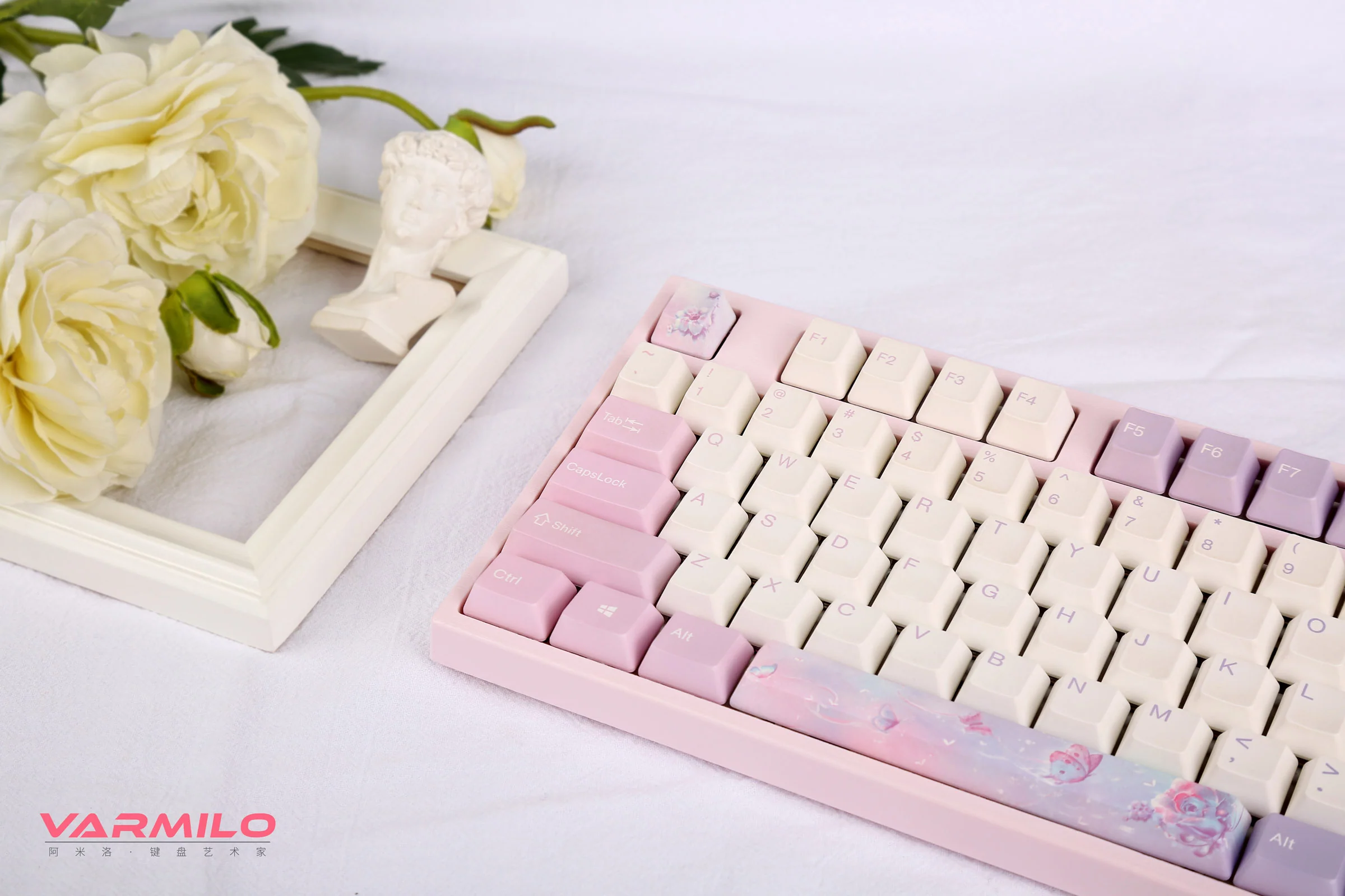 Varmilo VPM108 Dreams on Board White LED EC Mechanical Keyboard - Image 4