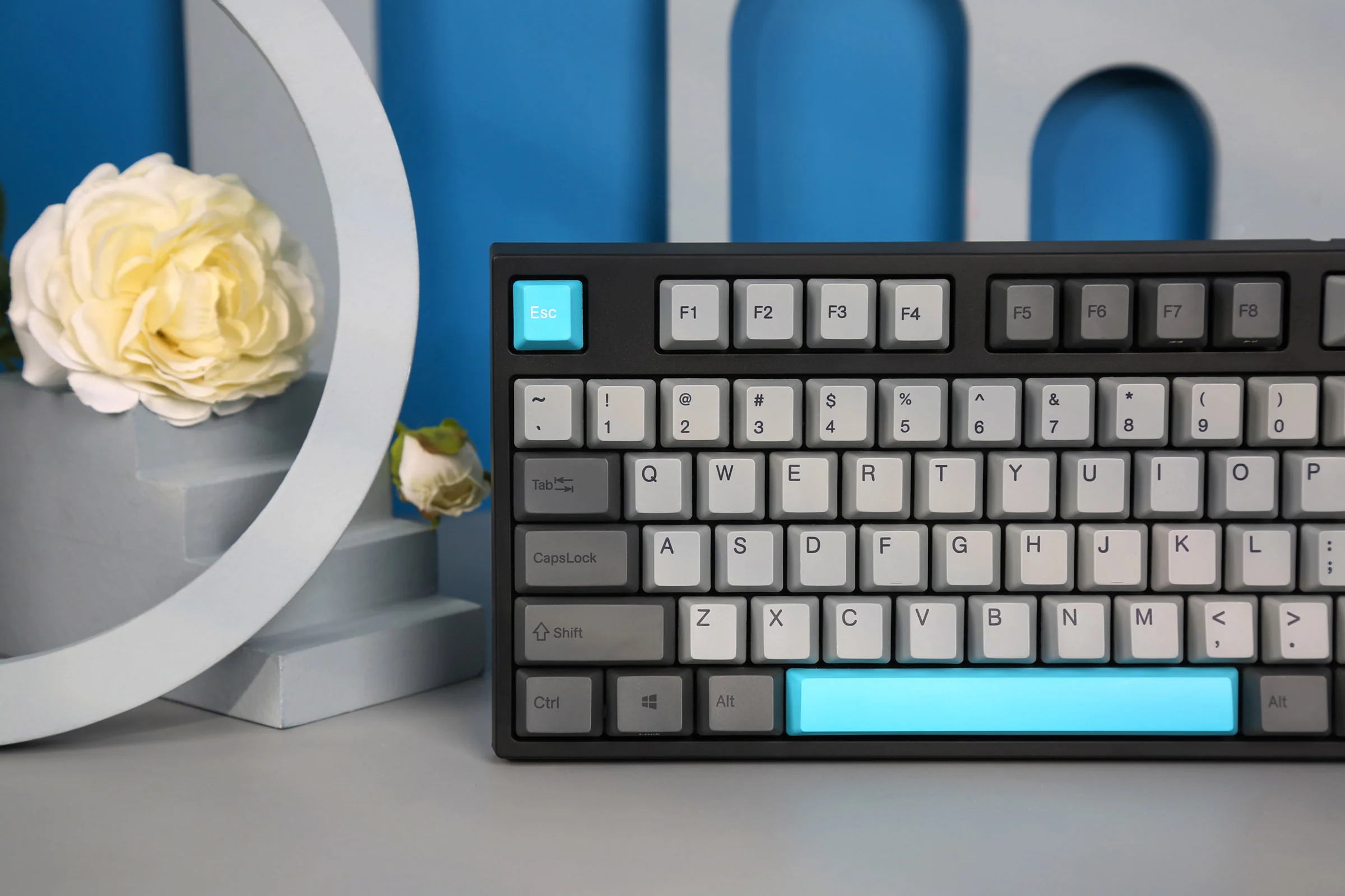 Varmilo VPM87 Moonlight TKL White LED EC Keyboard - Image 4
