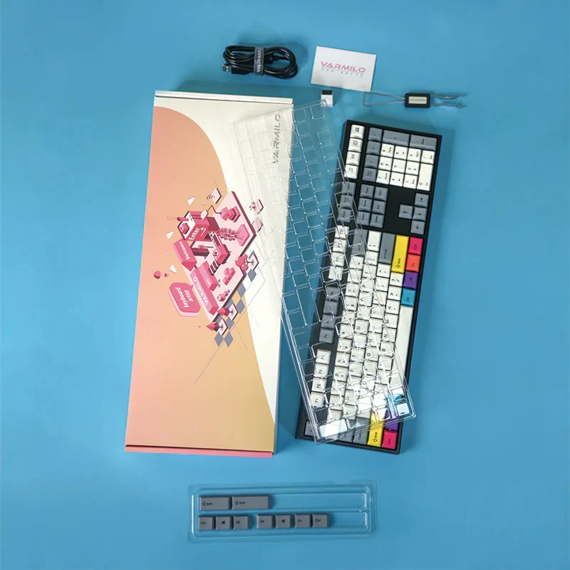 Varmilo VPT108 CMYK Hotswap Bluetooth RGB Mechanical Keyboard - Image 2