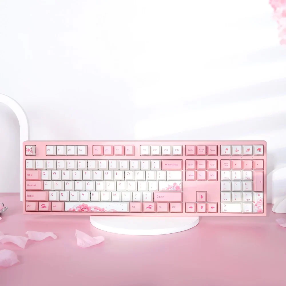 Varmilo VPT108 Sakura R2 Hotswap Wireless RGB Mechanical Keyboard - Image 2