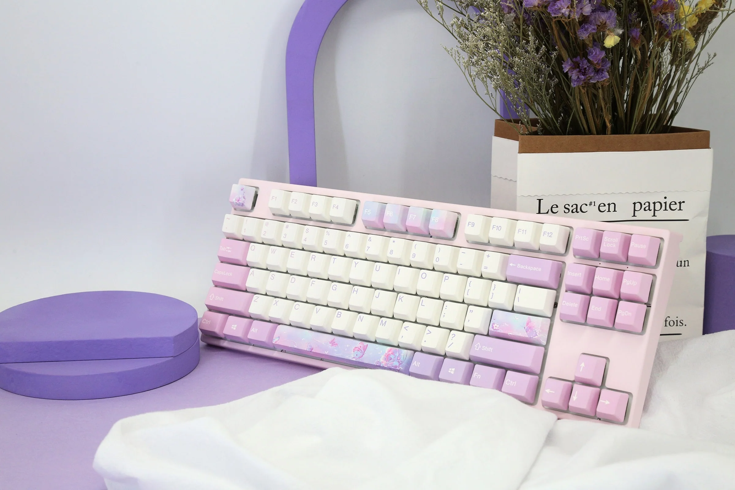 Varmilo VPT87 Dreams on Board TKL Hotswap Wireless RGB Keyboard - Image 6