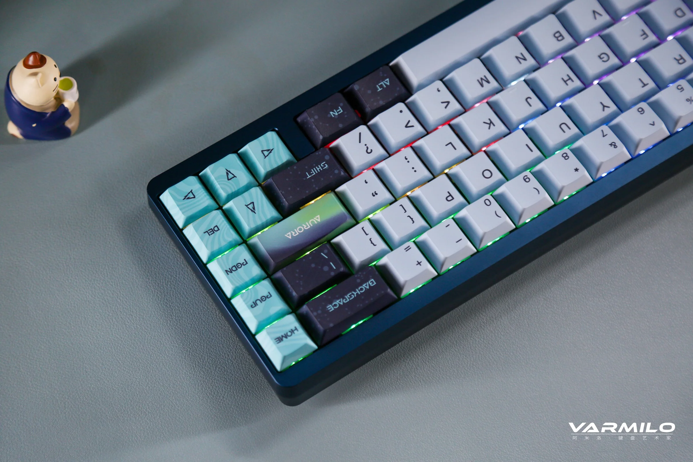 Varmilo Muse65 HE Aurora 8K Aluminum 65% RGB Keyboard - Image 14