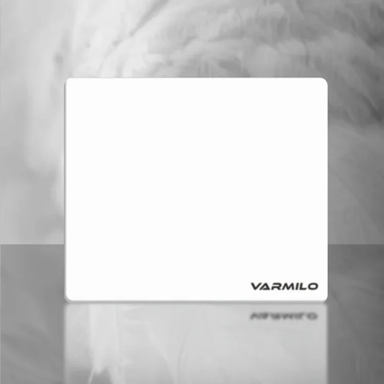 Varmilo White Tempered Glass Mouse Pad - Image 2