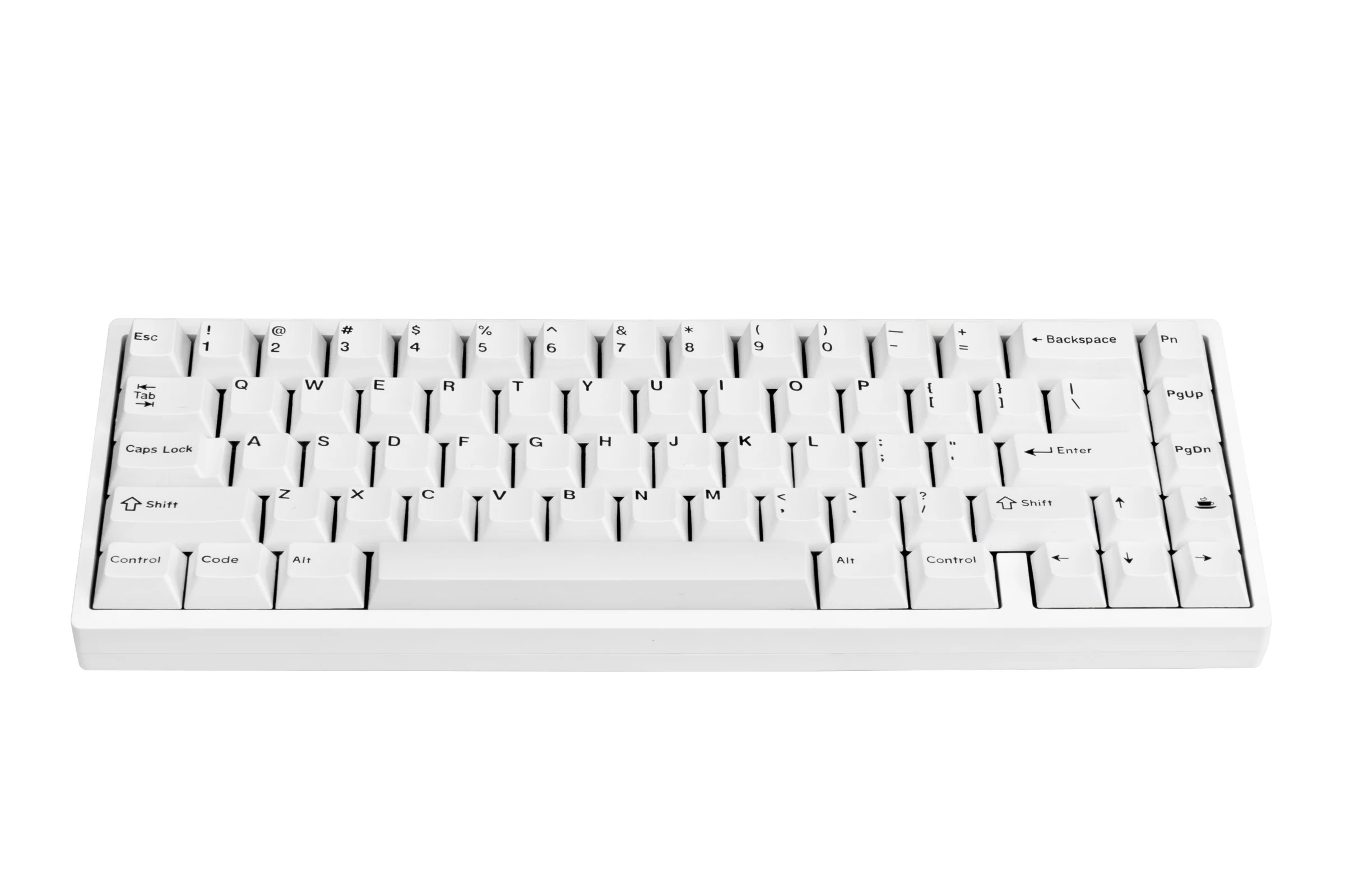 VMK Black on White 171 Key Cherry Profile Double Shot PBT Keycap Set - Image 6
