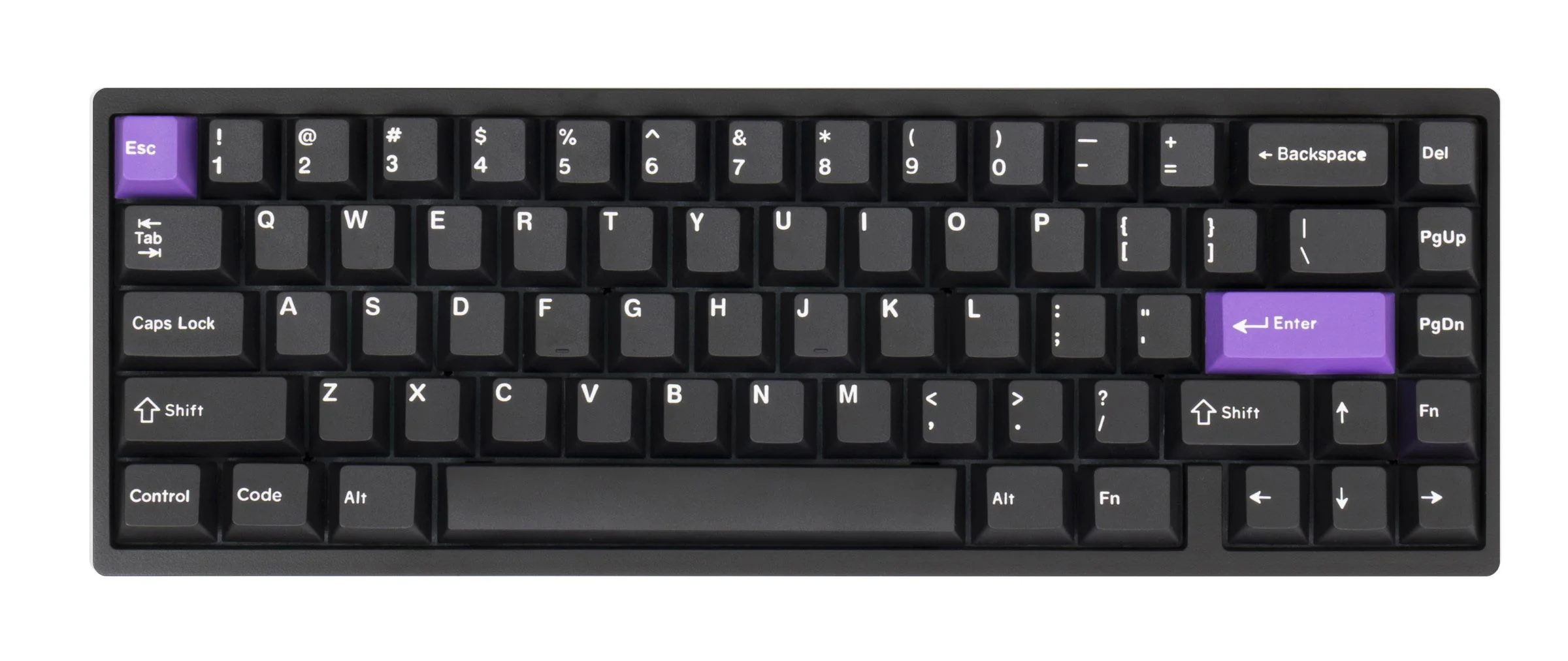VMK White on Black 171 Key Cherry Profile Double Shot PBT Keycap Set - Image 11