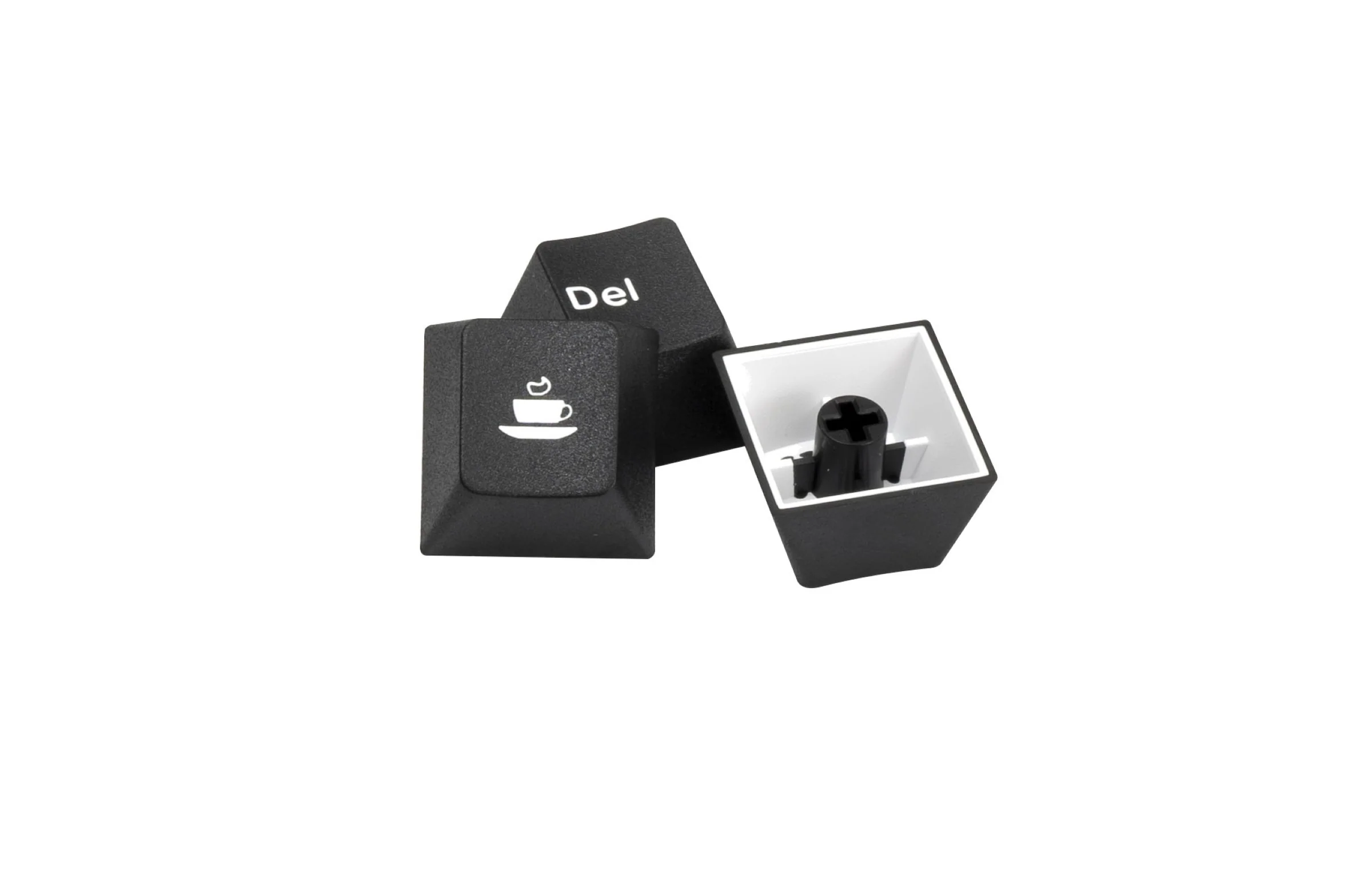 VMK White on Black 171 Key Cherry Profile Double Shot PBT Keycap Set - Image 4