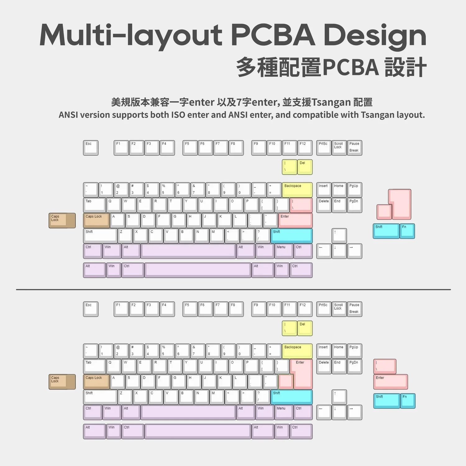 Vortex Multix TKL VIA Autumn Hotswap Wireless Keyboard - Image 5