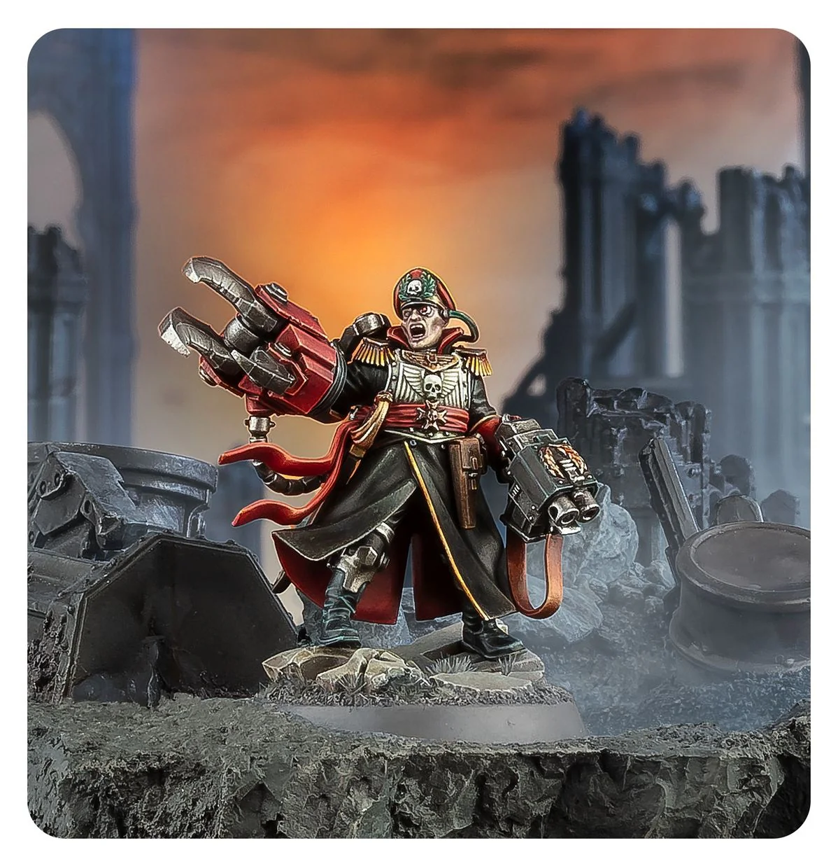 Warhammer 40000 Astra Militarum Commisar Yarrick - Image 4
