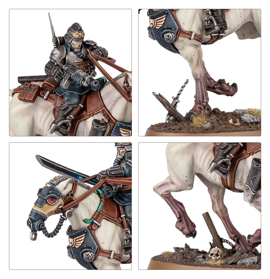 Warhammer 40000 Astra Militarum Death Riders - Image 3