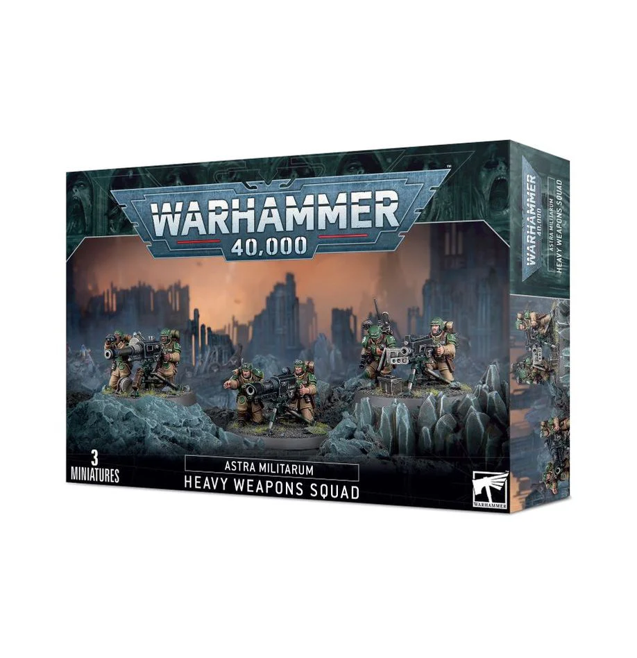 Warhammer 40000 Astra Militarum Heavy Weapons Squad - Image 3