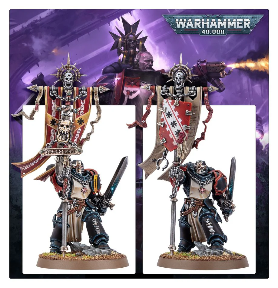 Warhammer 40000 Black Templar Crusade Ancient - Image 5