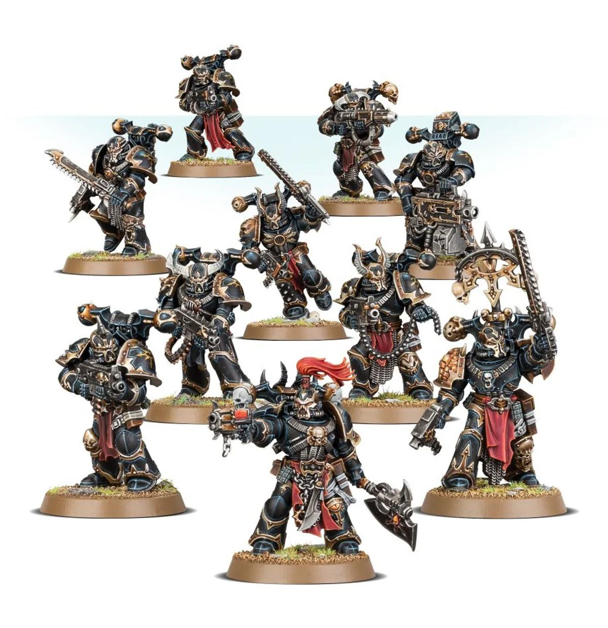 Warhammer 40000 Chaos Space Marines Battleforce : Hellforged Warband - Image 8