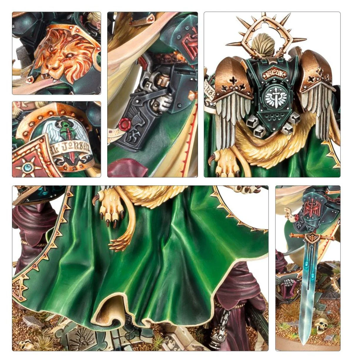 Warhammer 40000 Dark Angels Lion El'Jonson - Image 5