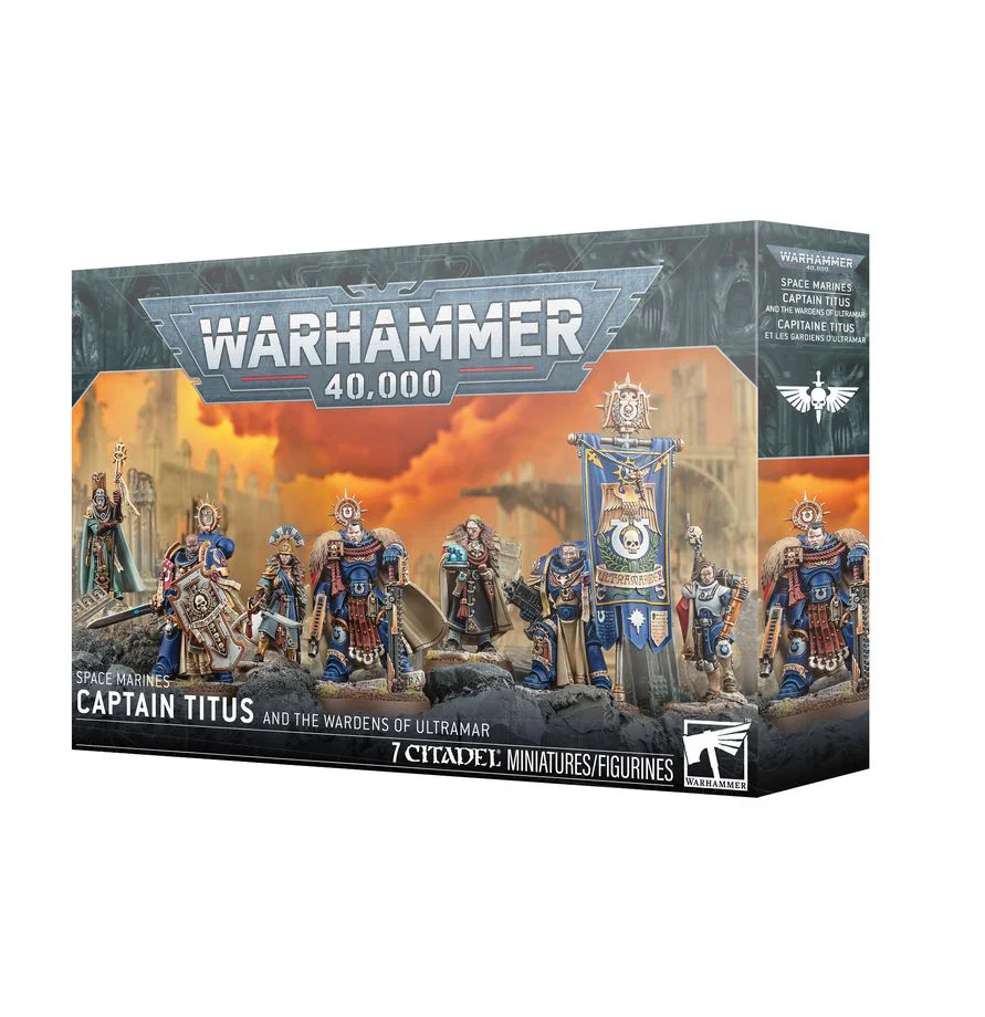 Warhammer 40000 Space Marines Captain Titus and The Wardens of Ultramar - Image 2