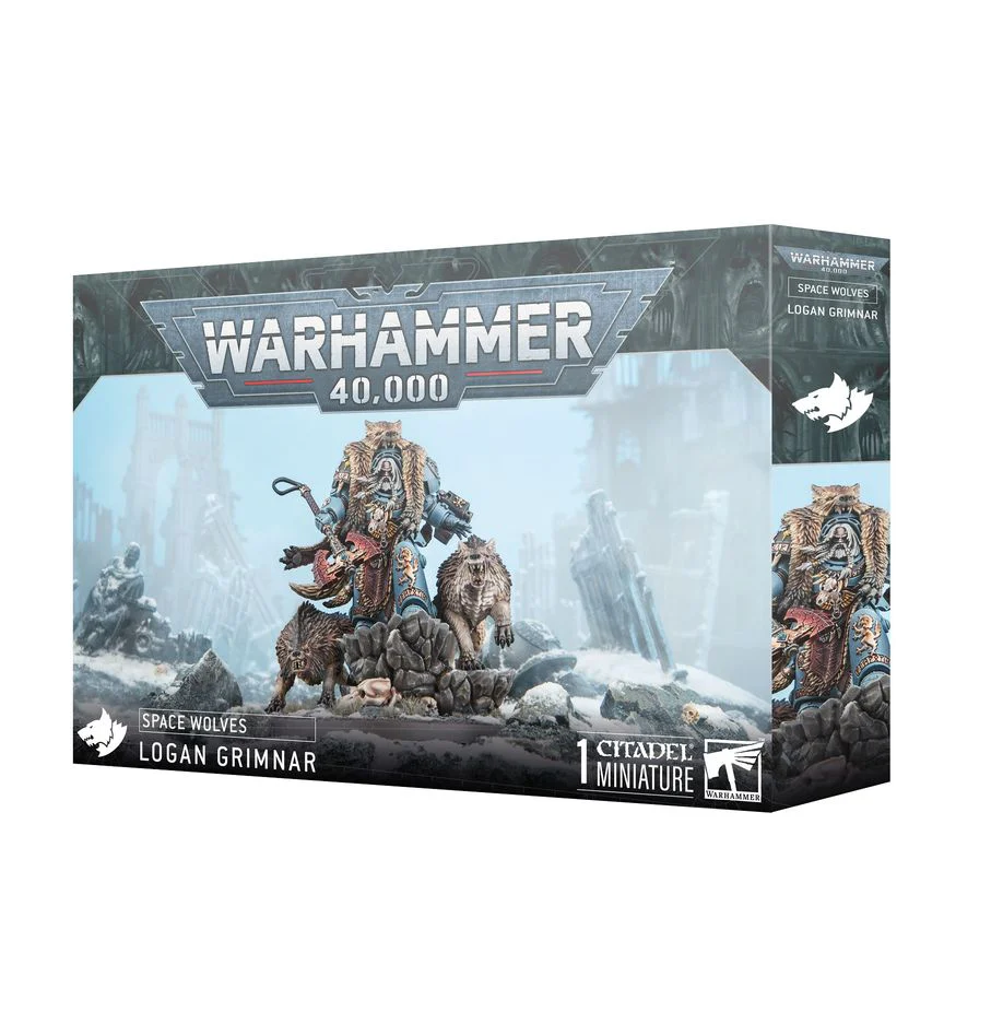 Warhammer 40000 Space Wolves Logan Grimnar - Image 4