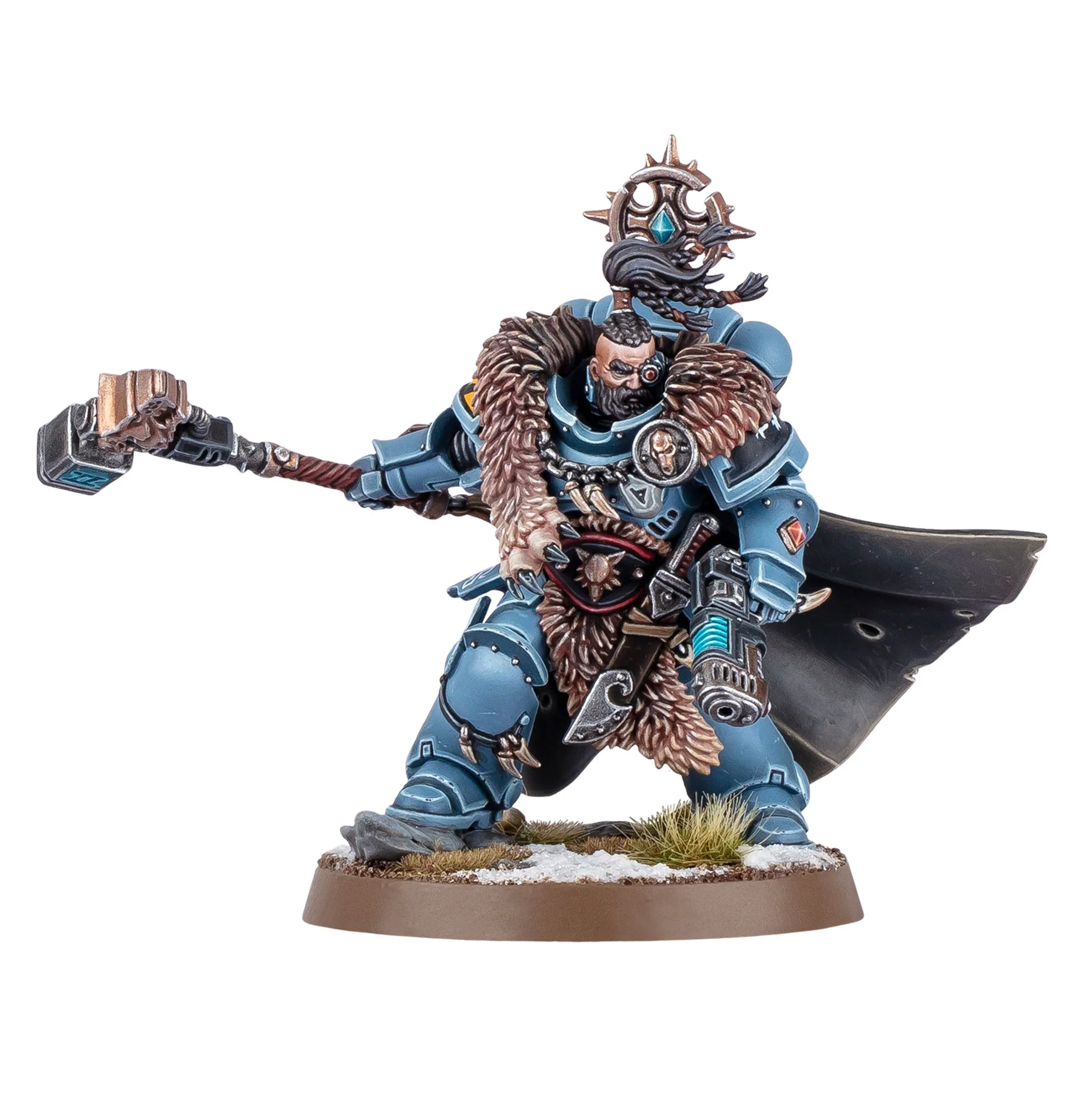 Warhammer 40000 Space Wolves Wolf Guard Battle Leader - Image 4