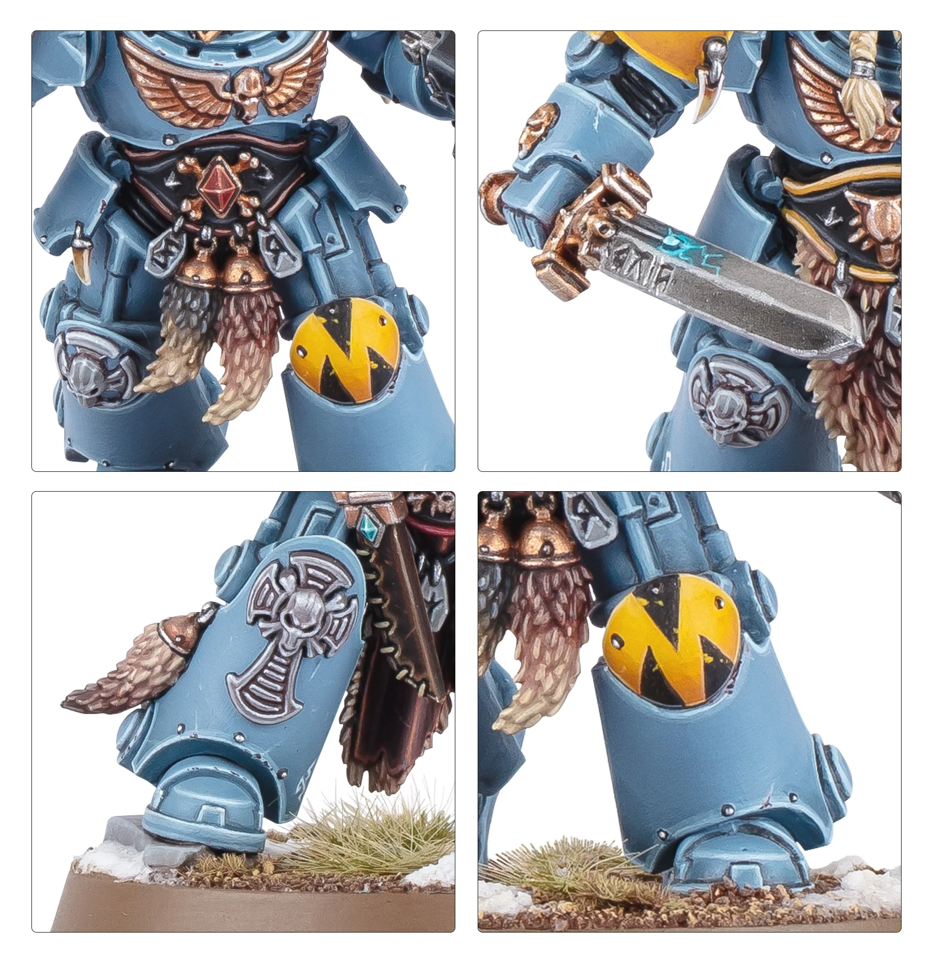 Warhammer 40000 Space Wolves Wolf Guard Terminators - Image 3