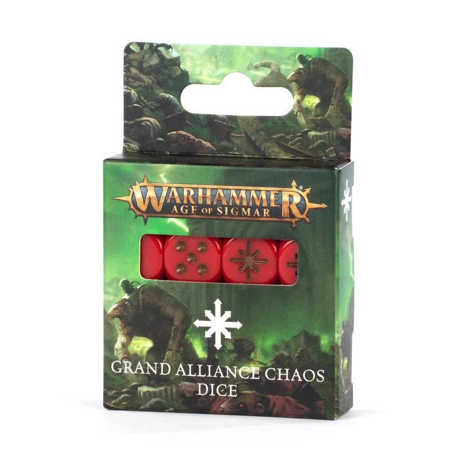 Warhammer Age of Sigmar Grand Alliance Chaos Dice Set - Image 2