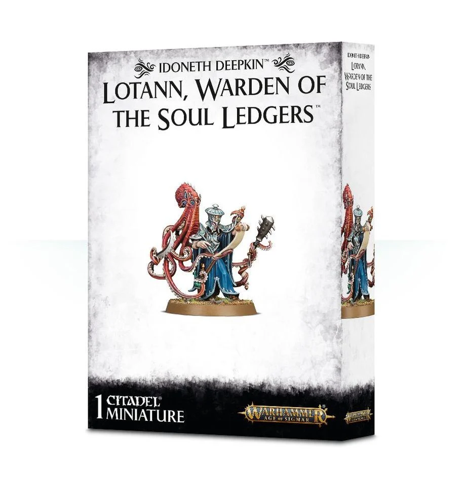 Warhammer Age of Sigmar Idoneth Deepkin Lotann Warden of the Soul Ledgers - Image 2