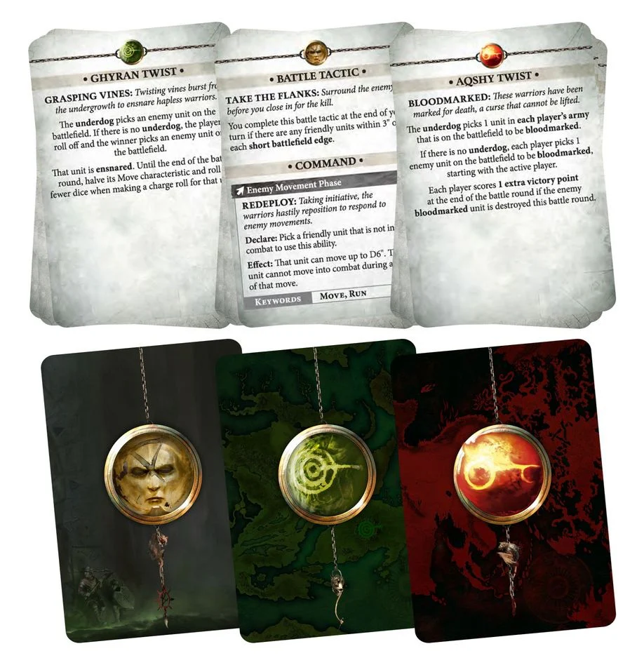 Warhammer Age of Sigmar Spearhead Fire and Jade Gaming Pack - Image 9