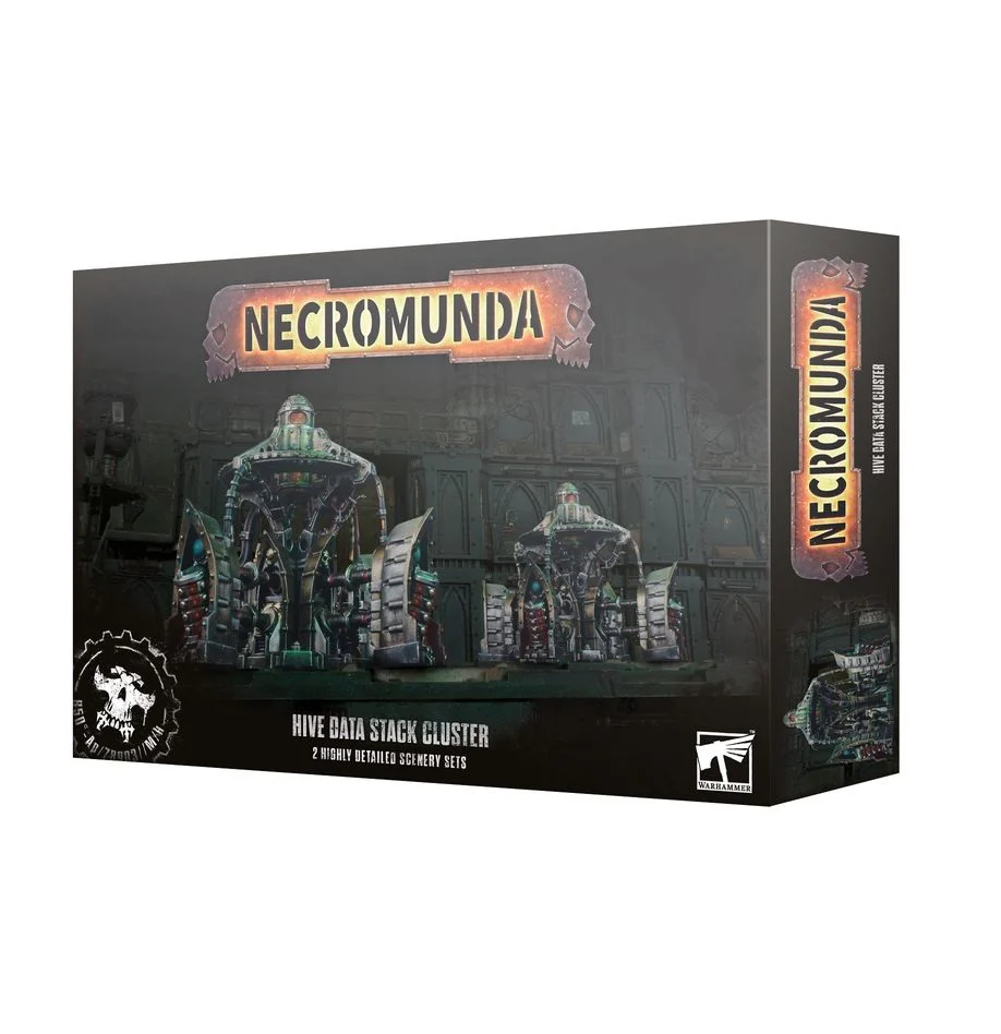 Warhammer Necromunda Hive Data Stack Cluster - Image 3