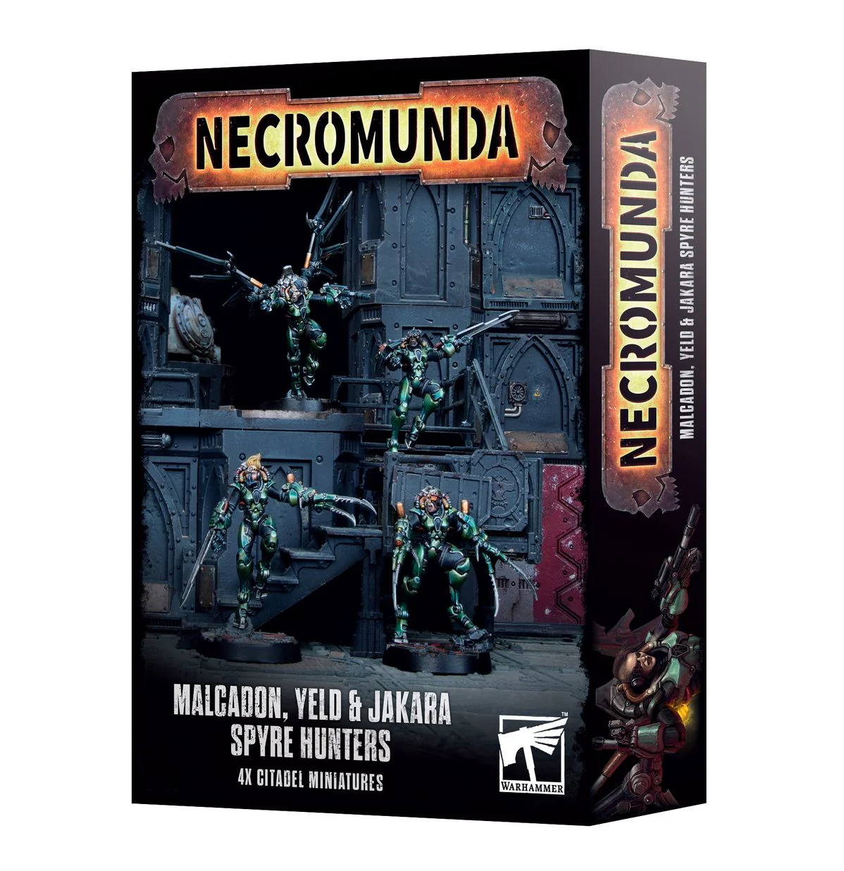 Warhammer Necromunda Malcadon, Yeld, and Jakara Spyre Hunters - Image 4