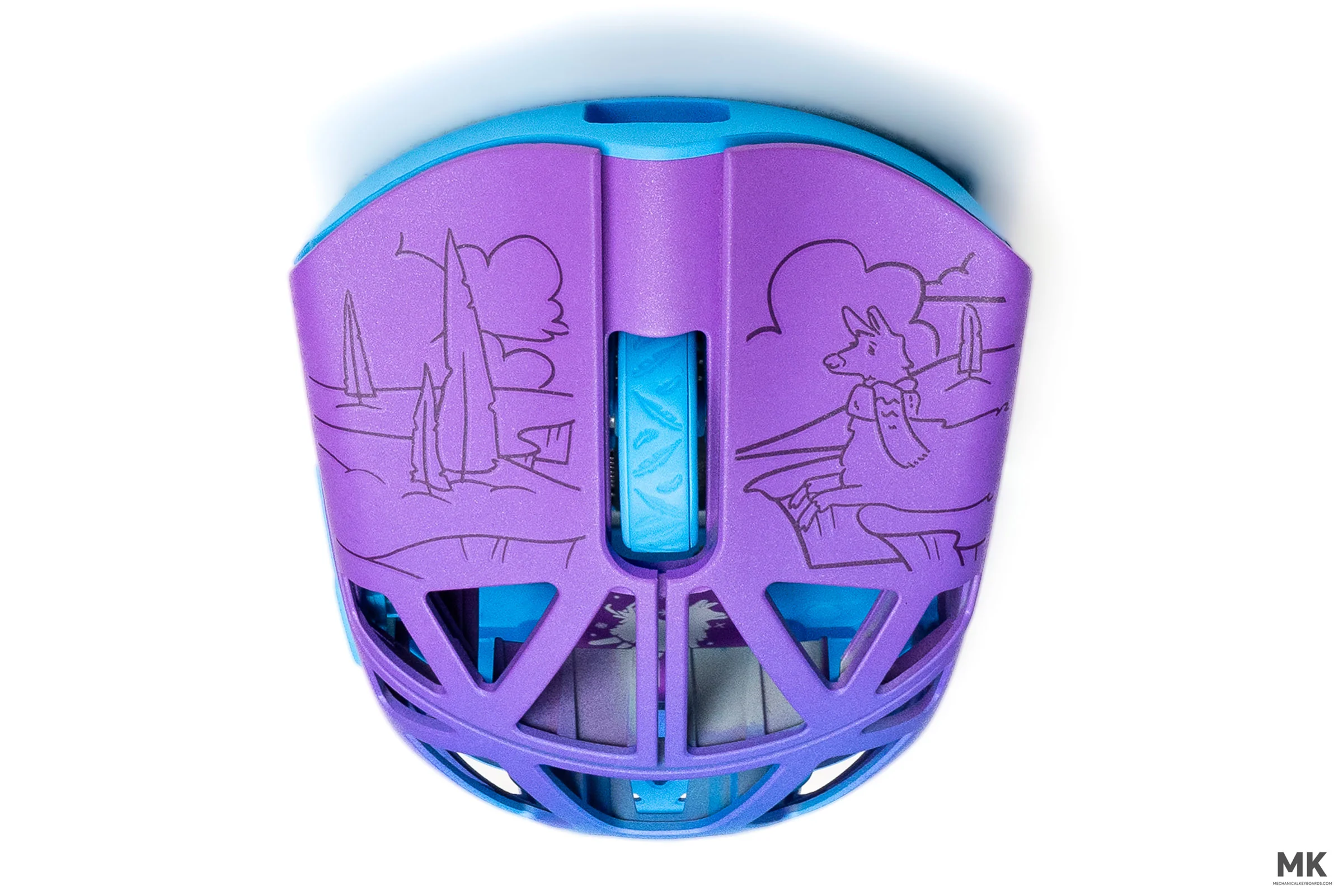 WLMOUSE x MK Frozen Llama Beast X Max 8K Wireless Mouse - Image 4