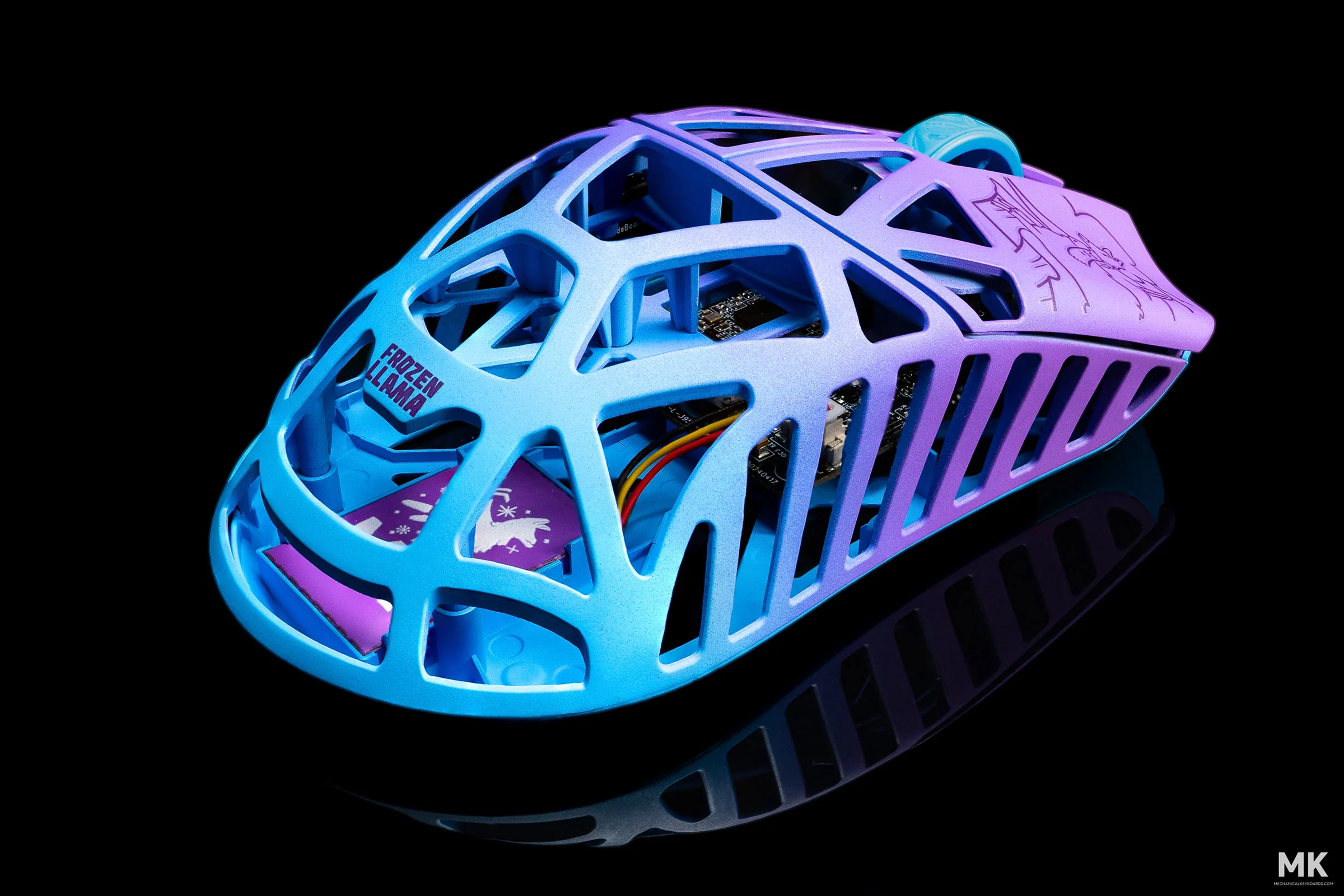 WLMOUSE x MK Frozen Llama Beast X Max 8K Wireless Mouse - Image 7