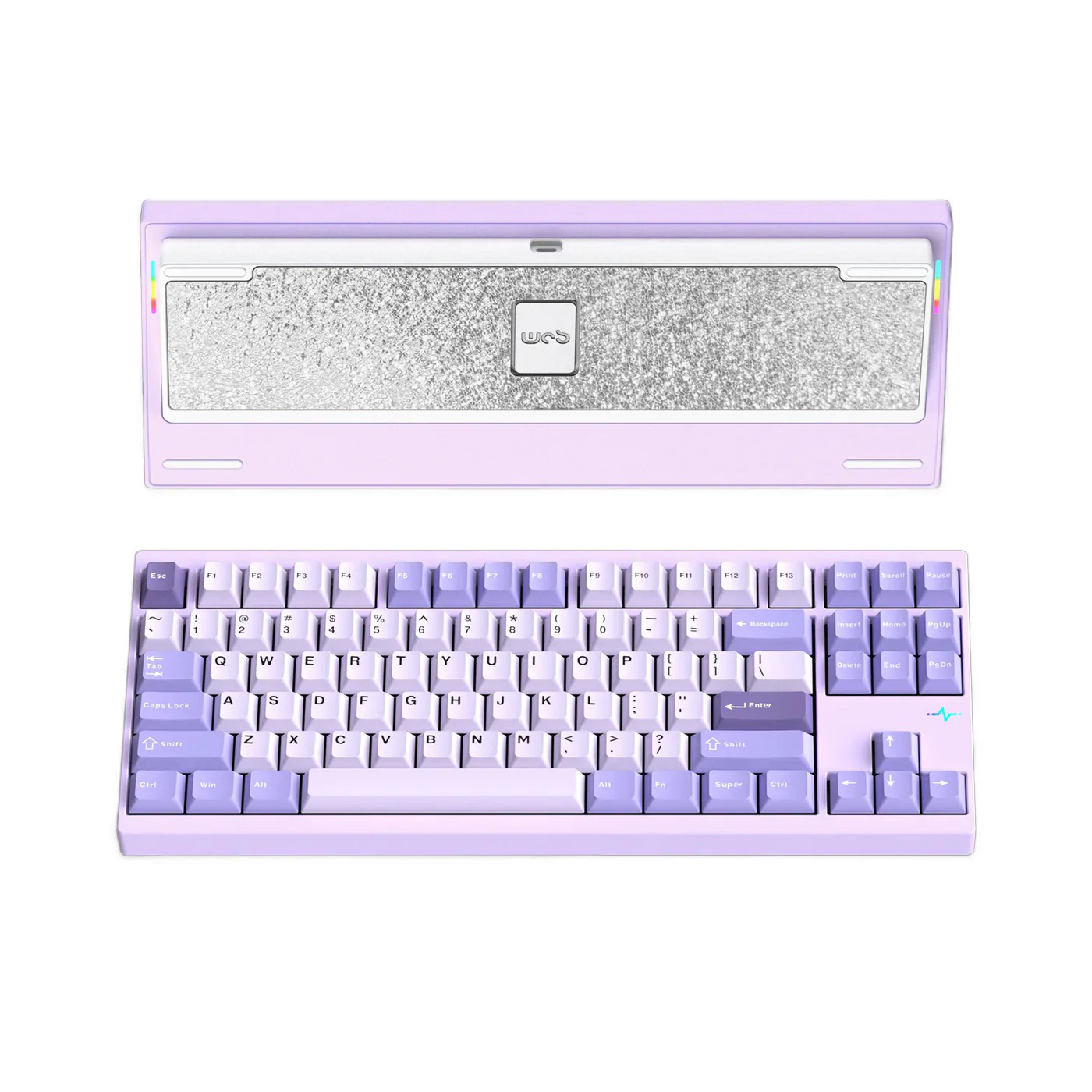 WOBKEY Crush 80 Reboot Pro Aluminum Hotswap Wireless RGB Keyboard - Image 16