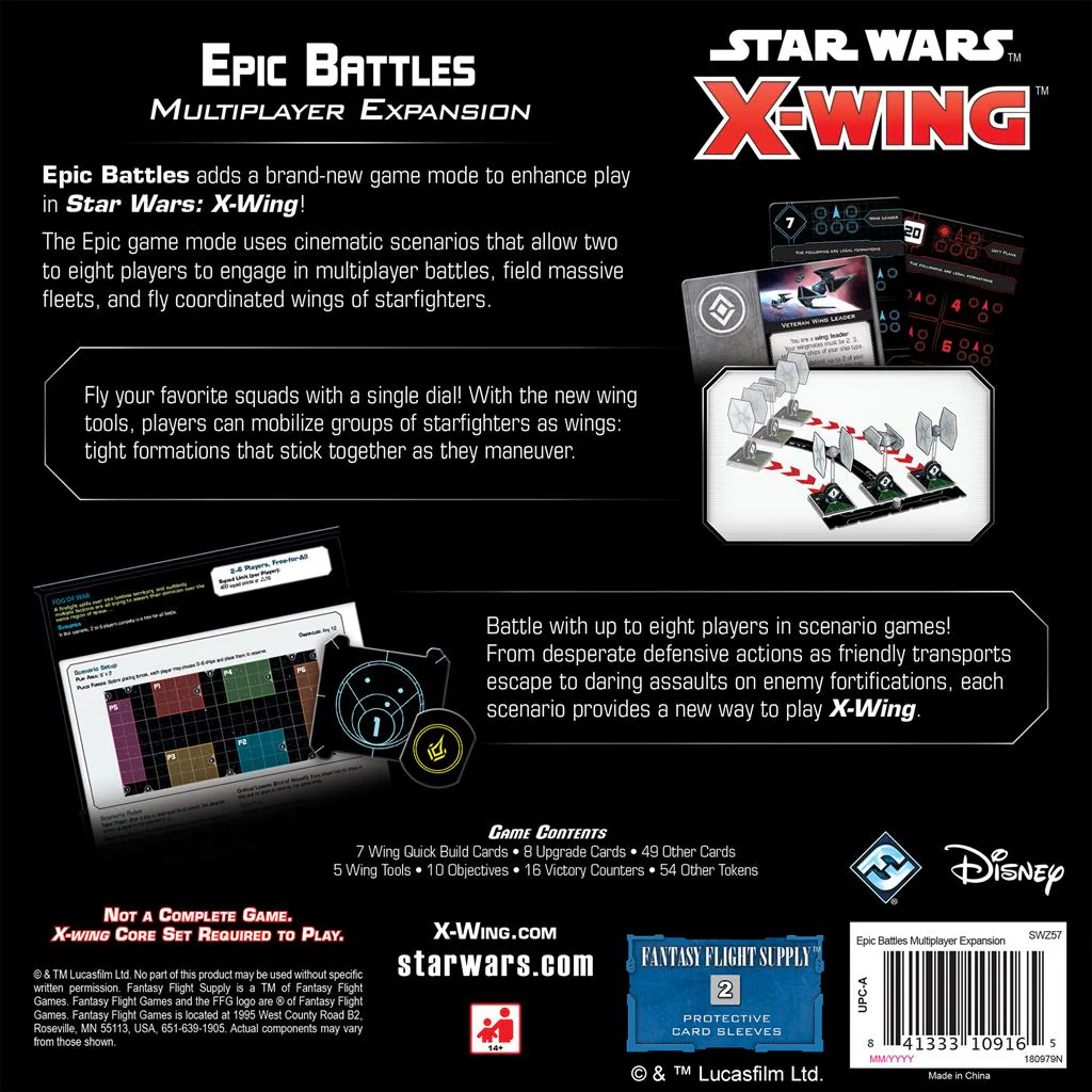 Star Wars X-Wing 2nd Ed : Epic Battles Multiplayer Expansion - Image 2