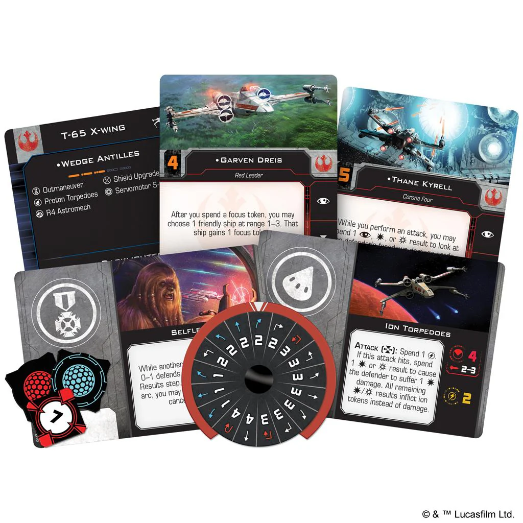 Star Wars X-Wing 2nd Ed Rebel Alliance Conversion Kit - Image 6