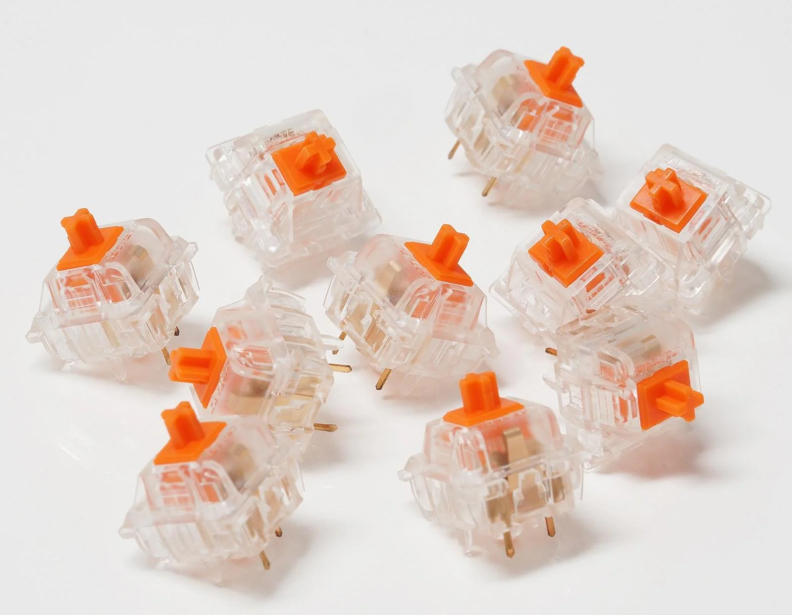 Zeal PC Orange Healio 63.5g Silent Linear PCB Mount Switch - Image 2